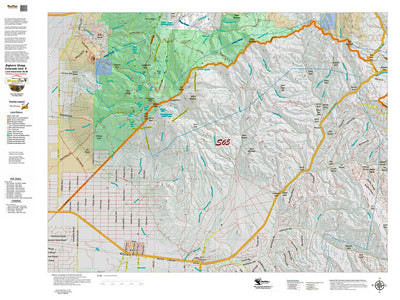 Co Bighorn Sheep Unit S65 Land Use, Kill Site, and Concentrations Preview 1
