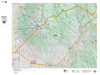 Co Bighorn Sheep Unit S65 Topo with Unit Boundaries Preview 1