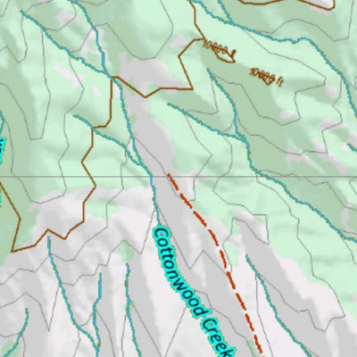 Co Bighorn Sheep Unit S65 Topo with Unit Boundaries Preview 2