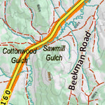 Co Bighorn Sheep Unit S65 Topo with Unit Boundaries Preview 3