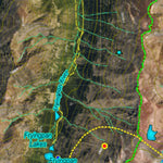 Co Bighorn Sheep Unit S66 Satellite Image with concentrations and kill sites. Preview 2