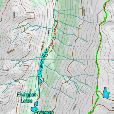 Co Bighorn Sheep Unit S66 Topo with Unit Boundaries Preview 2
