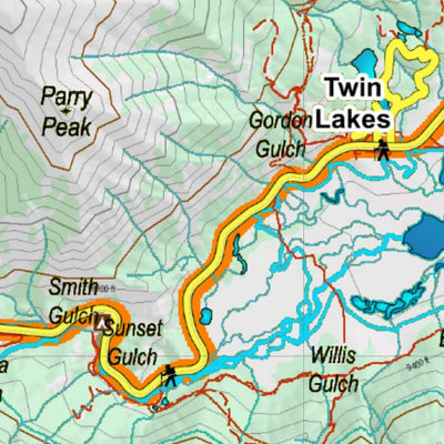 Co Bighorn Sheep Unit S66 Topo with Unit Boundaries Preview 3