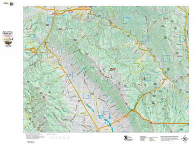 Co Bighorn Sheep Unit S68 Topo with Unit Boundaries Preview 1