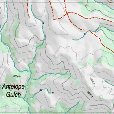 Co Bighorn Sheep Unit S7 Topo with Unit Boundaries Preview 2
