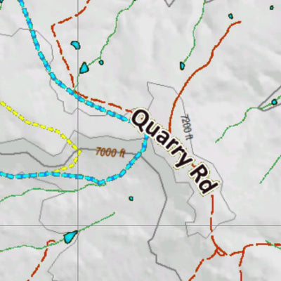 Co Bighorn Sheep Unit S72 Land Use, Kill Site, and Concentrations Preview 2