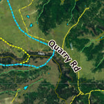 Co Bighorn Sheep Unit S72 Satellite Image with concentrations and kill sites. Preview 2