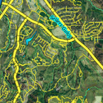 Co Bighorn Sheep Unit S72 Satellite Image with concentrations and kill sites. Preview 3