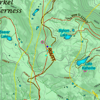 Co Bighorn Sheep Unit S73 Land Use, Kill Site, and Concentrations Preview 2