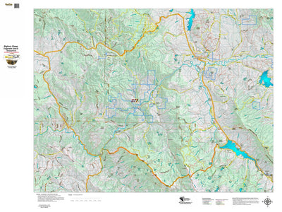 Co Bighorn Sheep Unit S77 Topo with Unit Boundaries Preview 1