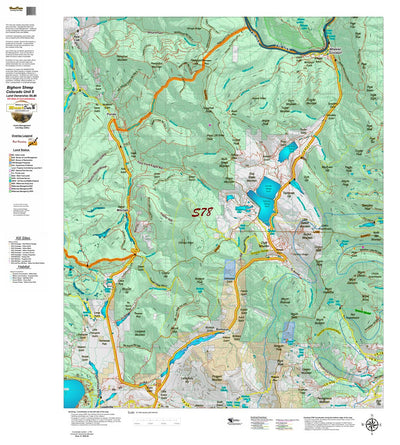 Co Bighorn Sheep Unit S78 Land Use, Kill Site, and Concentrations Preview 1