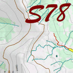 Co Bighorn Sheep Unit S78 Topo with Unit Boundaries Preview 2