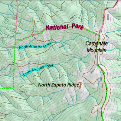 Co Bighorn Sheep Unit S8 Topo with Unit Boundaries Preview 3