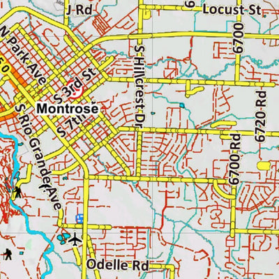 Co Bighorn Sheep Unit S80 Topo with Unit Boundaries Preview 3