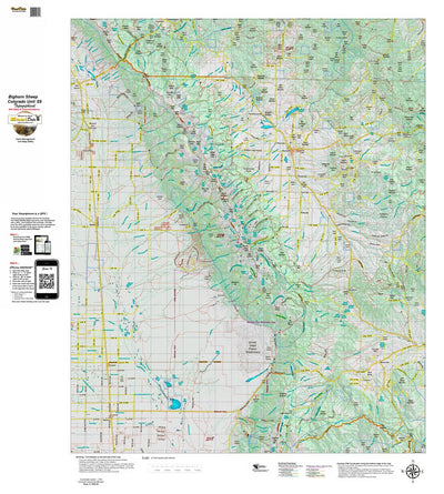 Co Bighorn Sheep Unit S9 Topo with Unit Boundaries Preview 1