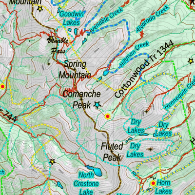 Co Bighorn Sheep Unit S9 Topo with Unit Boundaries Preview 3
