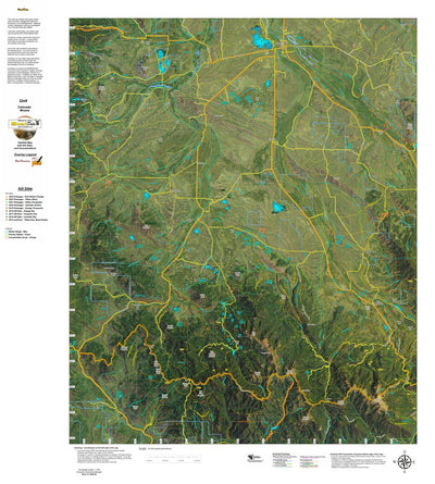 CO Moose Unit 17 Satellite Image with concentrations and kill sites. Preview 1