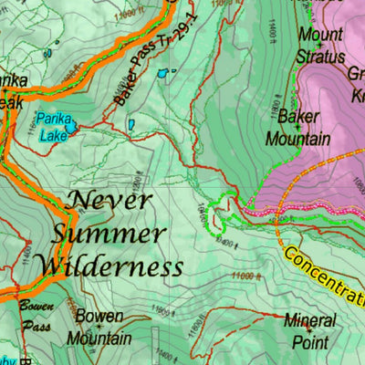 CO Moose Unit 171 Land Use, Kill Site, and Concentrations Preview 3
