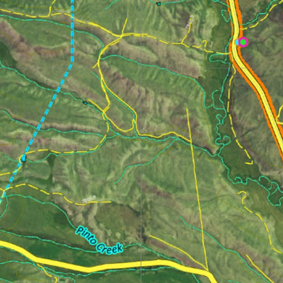 CO Moose Unit 181 Satellite Image with concentrations and kill sites. Preview 2
