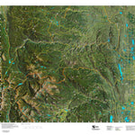 CO Moose Unit 19 Satellite Image with concentrations and kill sites. Preview 1