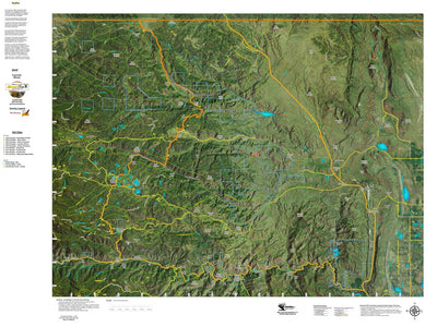 CO Moose Unit 191 Satellite Image with concentrations and kill sites. Preview 1