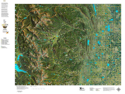 CO Moose Unit 20 Satellite Image with concentrations and kill sites. Preview 1