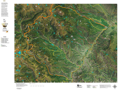 CO Moose Unit 25 Satellite Image with concentrations and kill sites. Preview 1