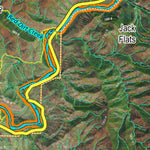 CO Moose Unit 25 Satellite Image with concentrations and kill sites. Preview 3