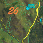 CO Moose Unit 26 Satellite Image with concentrations and kill sites. Preview 2