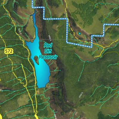 CO Moose Unit 27 Satellite Image with concentrations and kill sites. Preview 2