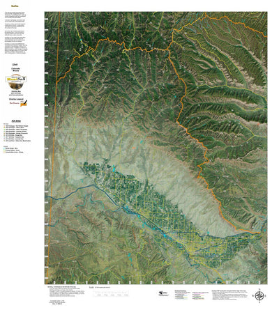 CO Moose Unit 30 Satellite Image with concentrations and kill sites. Preview 1