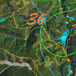 CO Moose Unit 36 Satellite Image with concentrations and kill sites. Preview 2
