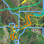 CO Moose Unit 361 Satellite Image with concentrations and kill sites. Preview 3