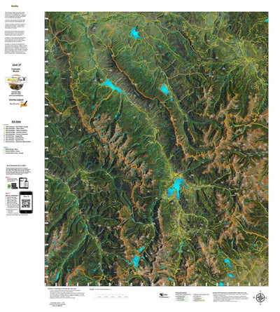 CO Moose Unit 37 Satellite Image with concentrations and kill sites. Preview 1