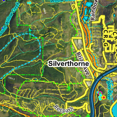 CO Moose Unit 371 Satellite Image with concentrations and kill sites. Preview 3