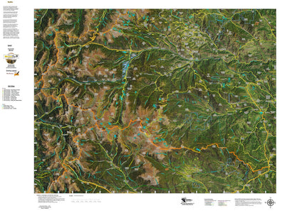 CO Moose Unit 39 Satellite Image with concentrations and kill sites. Preview 1