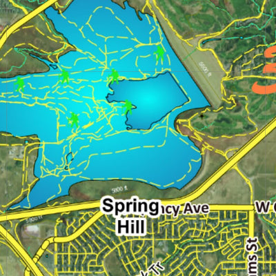 CO Moose Unit 391 Satellite Image with concentrations and kill sites. Preview 2