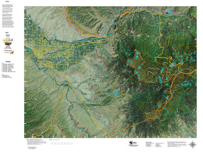 CO Moose Unit 41 Satellite Image with concentrations and kill sites. Preview 1