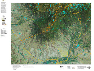 CO Moose Unit 411 Satellite Image with concentrations and kill sites. Preview 1