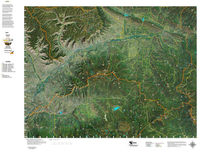 CO Moose Unit 42 Satellite Image with concentrations and kill sites. Preview 1