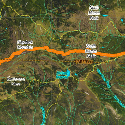 CO Moose Unit 42 Satellite Image with concentrations and kill sites. Preview 2