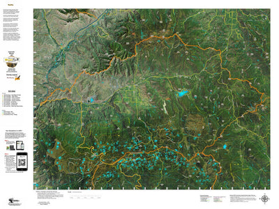 CO Moose Unit 421 Satellite Image with concentrations and kill sites. Preview 1