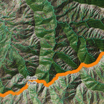 CO Moose Unit 421 Satellite Image with concentrations and kill sites. Preview 3