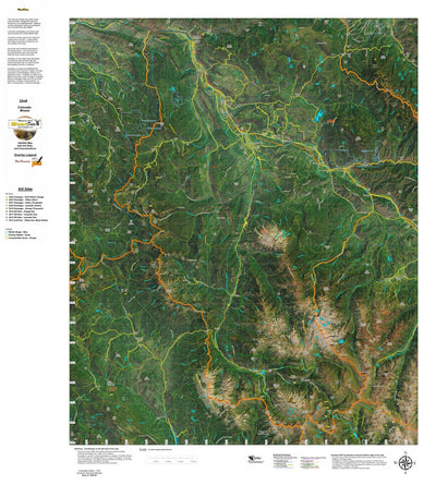 CO Moose Unit 43 Satellite Image with concentrations and kill sites. Preview 1