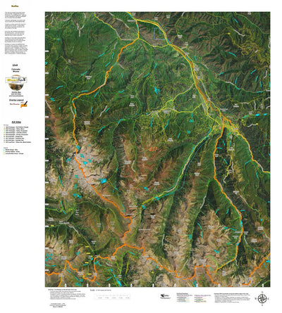 CO Moose Unit 431 Satellite Image with concentrations and kill sites. Preview 1