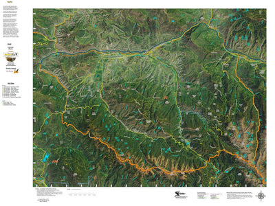 CO Moose Unit 44 Satellite Image with concentrations and kill sites. Preview 1