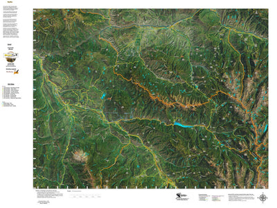 CO Moose Unit 444 Satellite Image with concentrations and kill sites. Preview 1