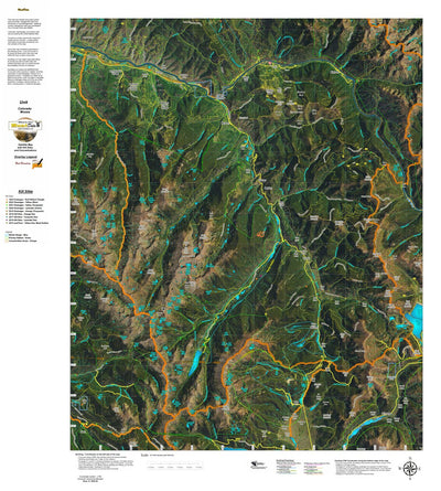 CO Moose Unit 45 Satellite Image with concentrations and kill sites. Preview 1