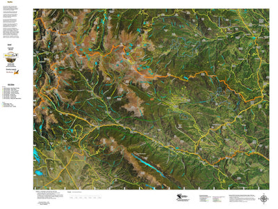 CO Moose Unit 46 Satellite Image with concentrations and kill sites. Preview 1