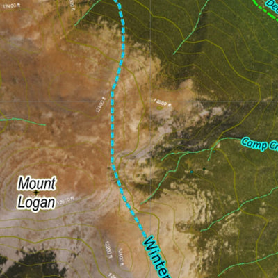 CO Moose Unit 46 Satellite Image with concentrations and kill sites. Preview 2